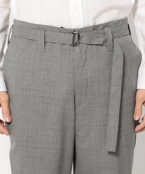 Elephant Blanc(エレファンブラン)の「Elephant Blanc/エレァンブラン/別注スリムスラックス/super140(パンツ・メンズ・BLACK/GREY/NAVY・F)」の4枚目の写真