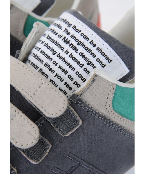 Ne-net（ネネット）の「ネ・ネット / ☆ メンズ うらけスニーカー / スニーカー（シューズ・multi 04△05△・サイズ,cm,高さ,ソール,幅,04,26.0~26.5,8.5,3,10.5,05,27.0~27.5,9,3,11,）」の3枚目の写真