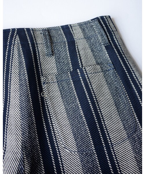 45R（フォーティファイブアール）の「カルゼヒッコリーパンツ