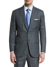 BRIONI（ブリオーニ）の「Brioni Birdseye Plaid Two-Button Wool Suit