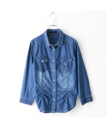 専用 CYNICAL シニカル テンセルデニムシャツ トップス 半袖