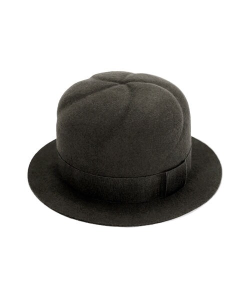 KENT HAT(ケントハット)の「WAGASHIボーラー 黒胡麻 (ブラック)(帽子)」