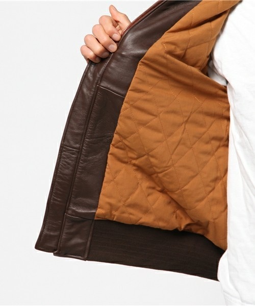 HOUSTON（ヒューストン）の「【HOUSTON】G－1レザー（ライダース