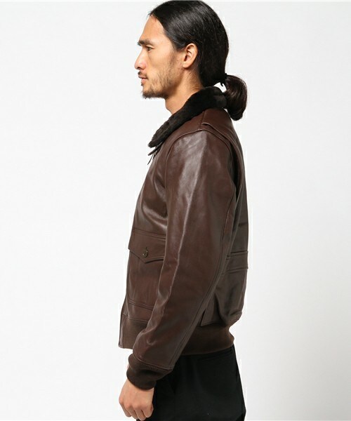 HOUSTON（ヒューストン）の「【HOUSTON】G－1レザー（ライダース