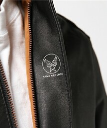 HOUSTON（ヒューストン）の「【HOUSTON】A－2レザー（ライダース