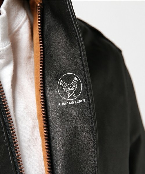 HOUSTON（ヒューストン）の「【HOUSTON】A－2レザー