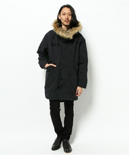 HOUSTON（ヒューストン）の「【HOUSTON】 M-65パーカー（モッズコート