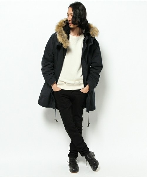 HOUSTON（ヒューストン）の「【HOUSTON】 M-65パーカー（モッズコート