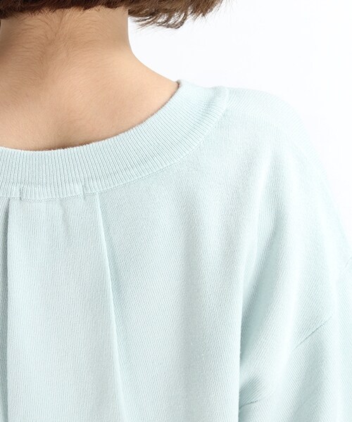 studio CLIP（スタディオクリップ）の「[浜島直子×studio CLIP]カラードルマンプルオーバー（トップス・ピンク/イエロー/サックス）」の9枚目の写真