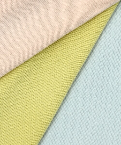 studio CLIP（スタディオクリップ）の「[浜島直子×studio CLIP]カラードルマンプルオーバー（トップス・ピンク/イエロー/サックス）」の14枚目の写真