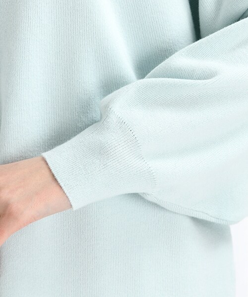 studio CLIP（スタディオクリップ）の「[浜島直子×studio CLIP]カラードルマンプルオーバー（トップス・ピンク/イエロー/サックス）」の11枚目の写真