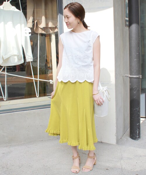SLOBE IENA（スローブイエナ）の「《予約》カットワークレース