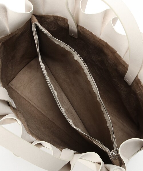 SLOBE IENA（スローブイエナ）の「LIA NUMA フリルトートバッグ  