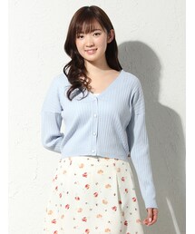 Honeys | 両Ｖカーデ(トップス)