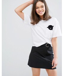 MONKI | Monki Logo T-Shirt(Tシャツ/カットソー)