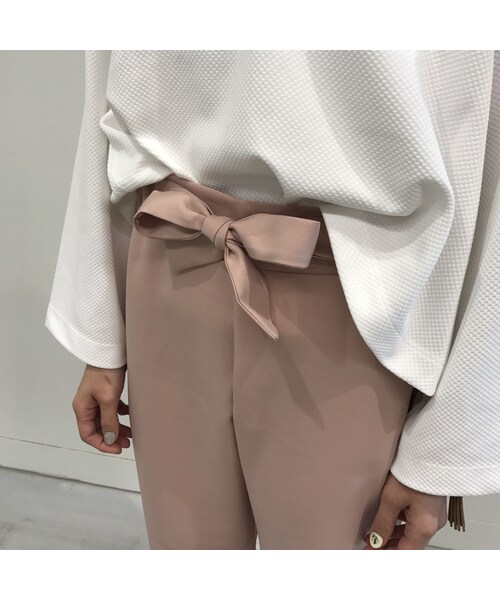 copine（コピン）の「★再入荷★ウエストリボンテーパードパンツ(3color)【クリックポスト対象商品】（その他パンツ・レディース・その他）」の11枚目の写真