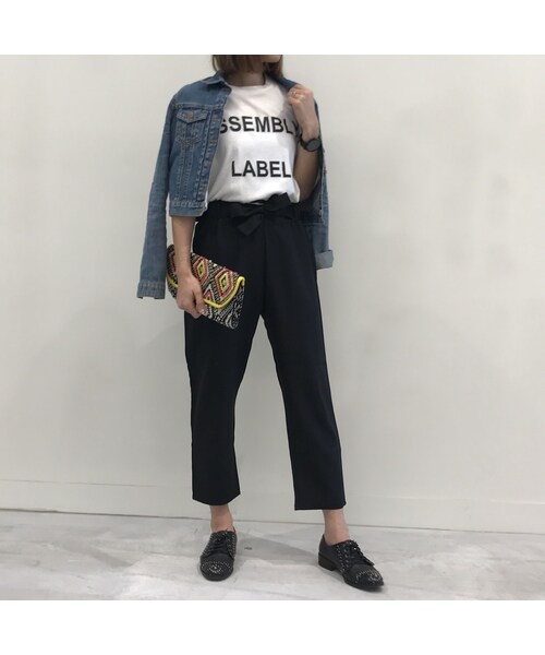 copine（コピン）の「★再入荷★ウエストリボンテーパードパンツ(3color)【クリックポスト対象商品】（その他パンツ・レディース・その他）」の14枚目の写真