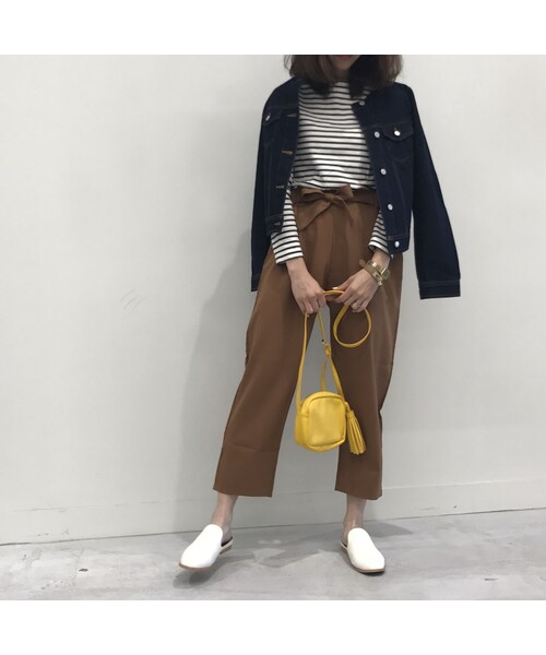 copine（コピン）の「★再入荷★ウエストリボンテーパードパンツ(3color)【クリックポスト対象商品】（その他パンツ・レディース・その他）」の4枚目の写真