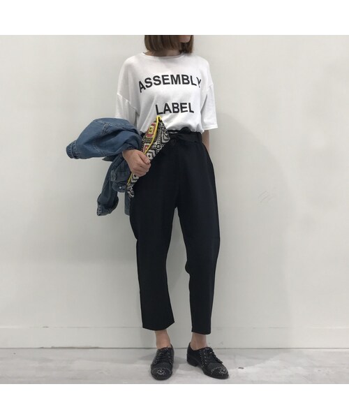 copine（コピン）の「★再入荷★ウエストリボンテーパードパンツ(3color)【クリックポスト対象商品】（その他パンツ・レディース・その他）」の3枚目の写真