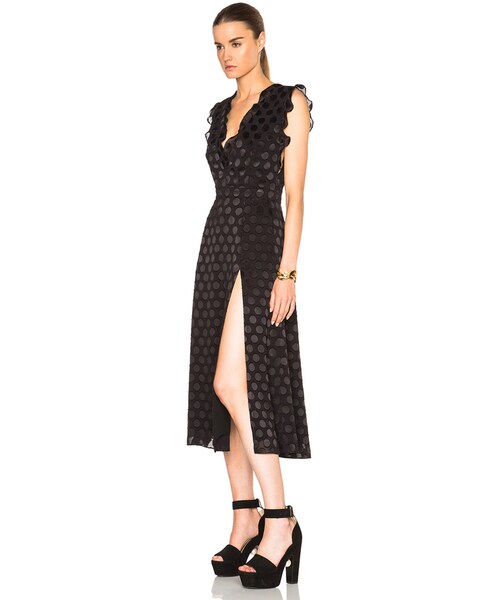 Cushnie et Ochs（-）の「Cushnie et Ochs Satin Dot Valentina Dress  