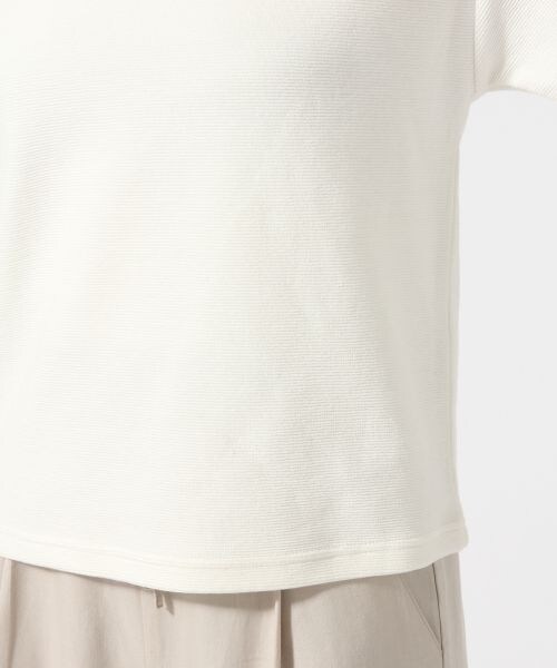 LOWRYS FARM（ローリーズファーム）の「リップルソデフレア（トップス・オフ/ブラック/グレー/ピンク/グリーン）」の13枚目の写真