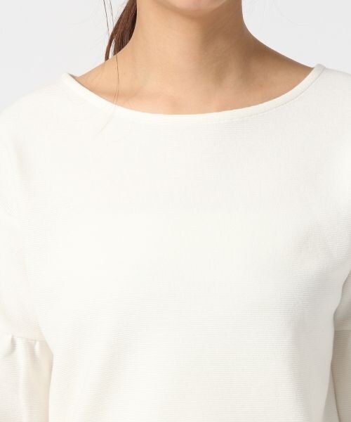 LOWRYS FARM（ローリーズファーム）の「リップルソデフレア（トップス・オフ/ブラック/グレー/ピンク/グリーン）」の10枚目の写真