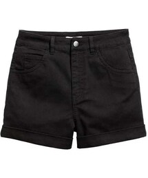 H&M | H&M - Twill Shorts High Waist - Black - Ladies(その他パンツ)