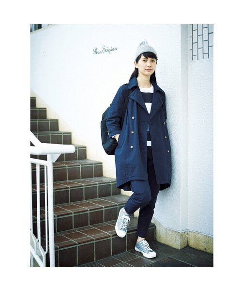 サニークラウズ 一枚仕立てのシュッとしたコート Sunny clouds