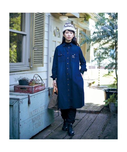 Sunny clouds（サニークラウズ）の「サニークラウズ 熱燗徳利セーター〈レディース〉黒（ニット/セーター・レディース・ブラック・MP/M /L /LL/3L/MT/LT）」の6枚目の写真