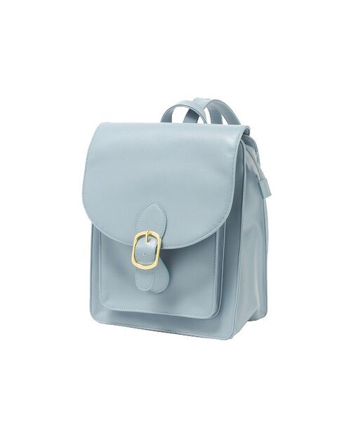 F i.n.t（フィント）の「バックル使いスクエアリュック/F i.n.t（バックパック/リュック・レディース・その他）」の2枚目の写真