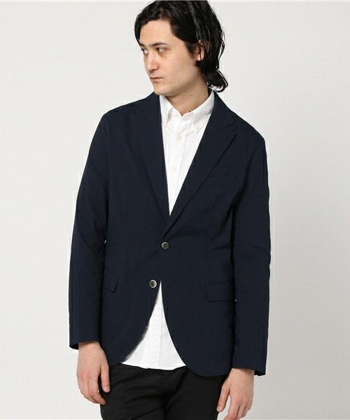 UNION STATION（ユニオンステーション）の「【2017SS商品】シアサッカージャケット/セットアップ（テーラードジャケット・メンズ・ネイビー/ストライプ・S/M/L/LL）」の2枚目の写真