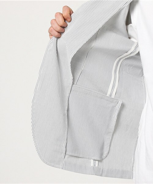 UNION STATION（ユニオンステーション）の「【2017SS商品】シアサッカージャケット/セットアップ（テーラードジャケット・メンズ・ネイビー/ストライプ・S/M/L/LL）」の10枚目の写真