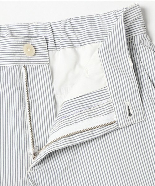 UNION STATION（ユニオンステーション）の「 【2017SS商品】シアサッカーパンツ/セットアップ（スラックス・メンズ・ネイビー/ストライプ・S/M/L/LL）」の10枚目の写真