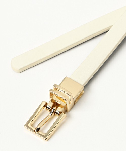 matelasse durer（マトラッセ デュレ）の「リバーシブルベルト（ショルダーバッグ・レディース・オフホワイト/モカ/ピンク・フリー）」の3枚目の写真