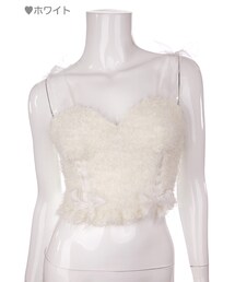 Bobon21 | シフォンリボンsweetビスチェ(キャミソール)