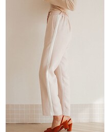 KORMARCH | ライン配色ポイントワイドスラックスパンツ(スラックス)