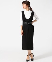 LOWRYS FARM | カットＶネックジャンスカ２Ｐ(ワンピース/ドレス)