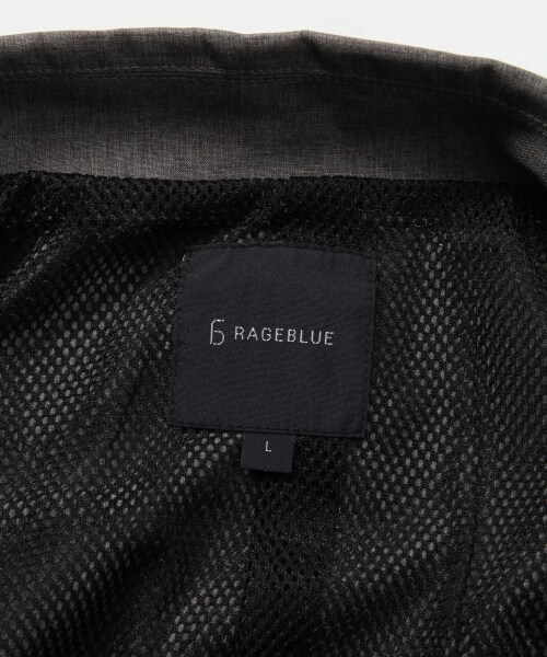 RAGEBLUE（レイジブルー）の「ライトウェイトチェスターコート（ジャケット/アウター・グレー/ブルー/ネイビー）」の12枚目の写真