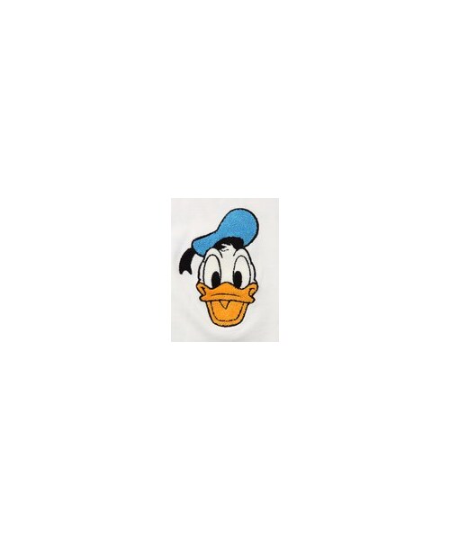 E hyphen world gallery(イーハイフンワールドギャラリー)の「【先行予約】ドナルドダックオフショルプルオーバー(トップス・オフホワイト/杢グレー/チャコールグレー・F)」の11枚目の写真