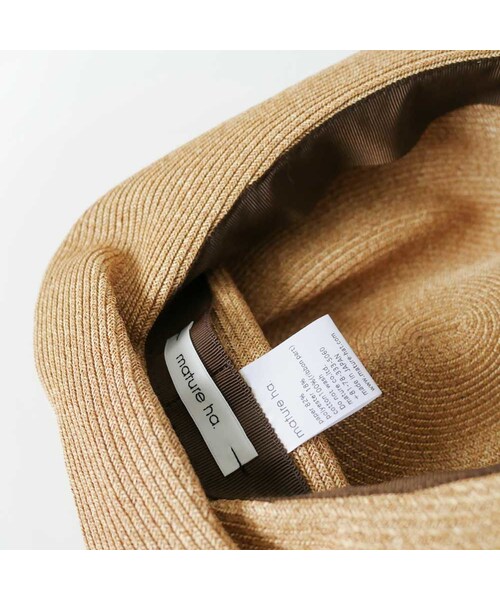 マチュアーハ　mature ha. boxed hat101 11 mature ha. [マチュアーハ]BOXED HAT 11cm brim switch color