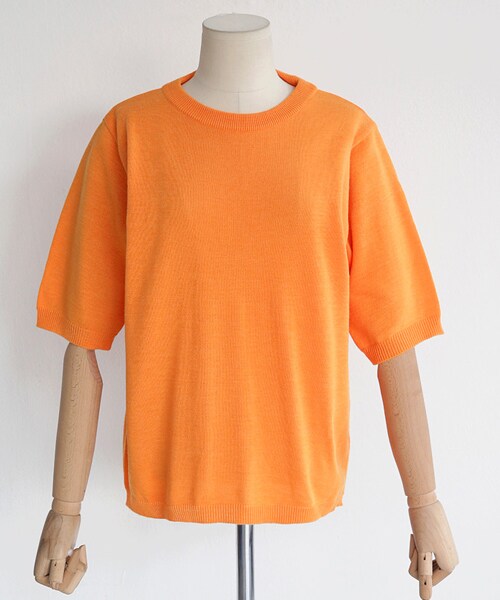 DHOLIC（ディーホリック）の「6COLORSショートスリーブニットTシャツ（Tシャツ/カットソー・レディース・FREE）」の6枚目の写真