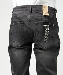 ksubi INTOXICANT スキニー ケツタグ デストロイ デニムパンツ 人気】Ksubi スビ☆デニム ロゴ スキニー ダメージジーンズ