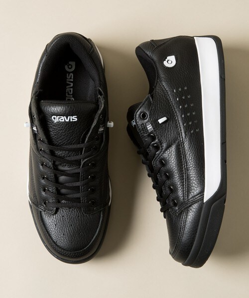 GRAVIS（グラヴィス）の「gravis　TARMAC DLX（スニーカー・メンズ・ホワイト/ブラック/レッド・8/9）」の2枚目の写真