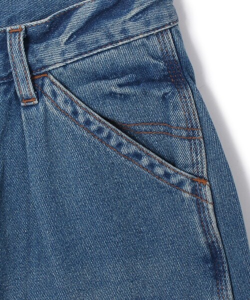 PAGEBOY（ページボーイ）の「タックペインターデニムパンツ（パンツ・レディース・サックス/ブルー/インディゴ・S/M）」の21枚目の写真