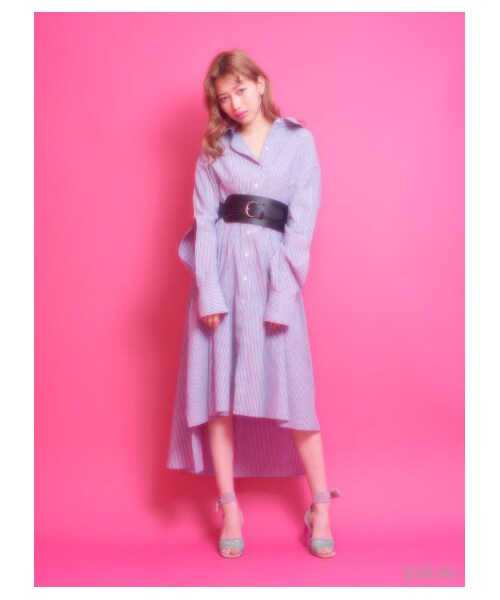 lilLilly（リルリリー）の「[LILICIOUS]ラメヒールサンダル（シューズ・レディース・PINK/PUPRLE/GRAY・1(22-22.5)/2(23-23.5)/3(24-24.5)）」の8枚目の写真