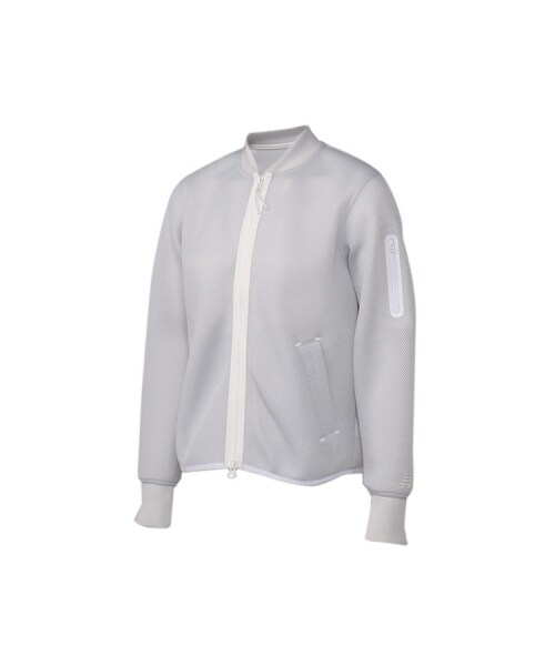 NEW BALANCE(ニューバランス)の「ライフスタイル 247メッシュボンバー WJ71571ARF(ウィメンズ > アパレル > ライフスタイル > ジャケット・レディース・ARF アークティックフォックス・S/M/L)」の1枚目の写真