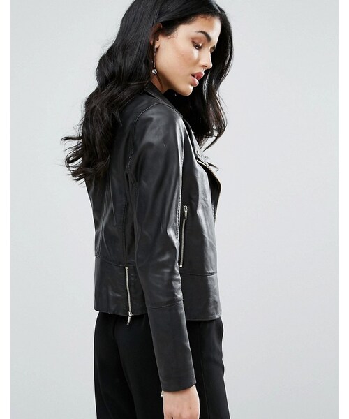 Ted Baker（テッドベーカー）の「Ted Baker Lizia Leather Jacket 