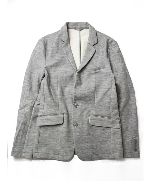 Luv maison（ラブメゾン）の「杢ジョグテーラードジャケット(セットアップ対応)（ジャケット/アウター・メンズ・グレー/オフホワイト・M/L）」の19枚目の写真