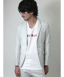 Luv maison | 杢ジョグテーラードジャケット(セットアップ対応)(ジャケット/アウター)