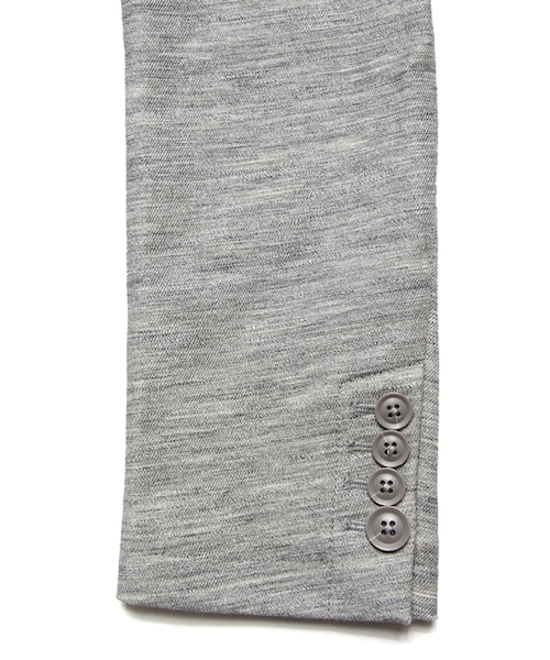 Luv maison（ラブメゾン）の「杢ジョグテーラードジャケット(セットアップ対応)（ジャケット/アウター・メンズ・グレー/オフホワイト・M/L）」の15枚目の写真